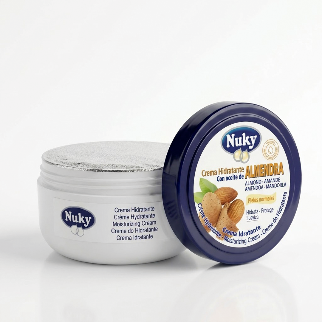 Crema Nuky Almendra aplicación